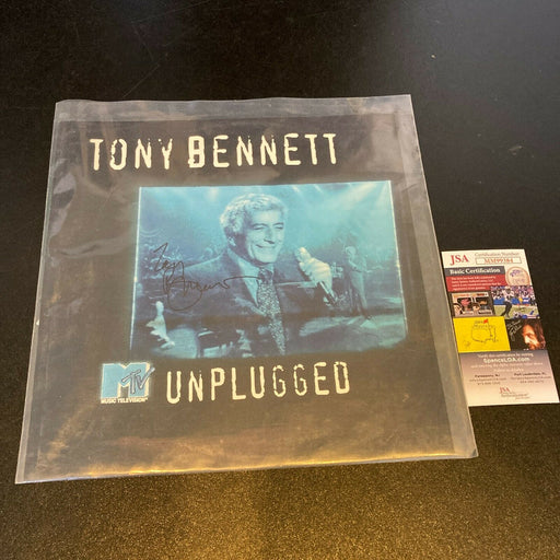 Tony Bennett MTV Unplugged Signed Photo With JSA COA