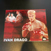 Dolph Lundgren Ivan Drago Rocky Signed Autographed 11x14 Photo With JSA COA