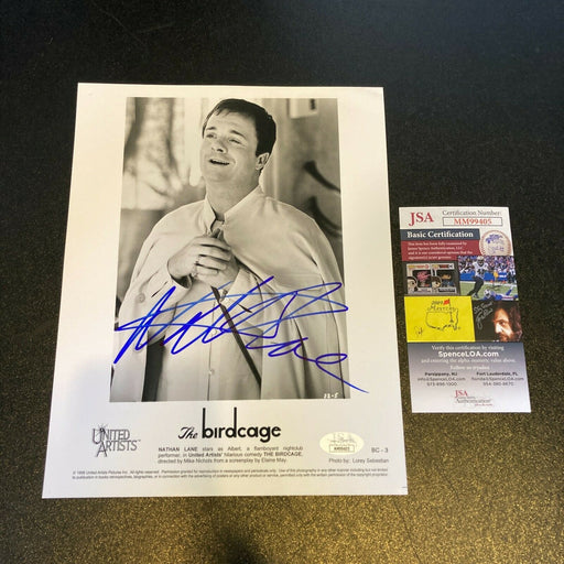 Nathan Lane Birdcage Signed Autographed 8x10 Photo With JSA COA