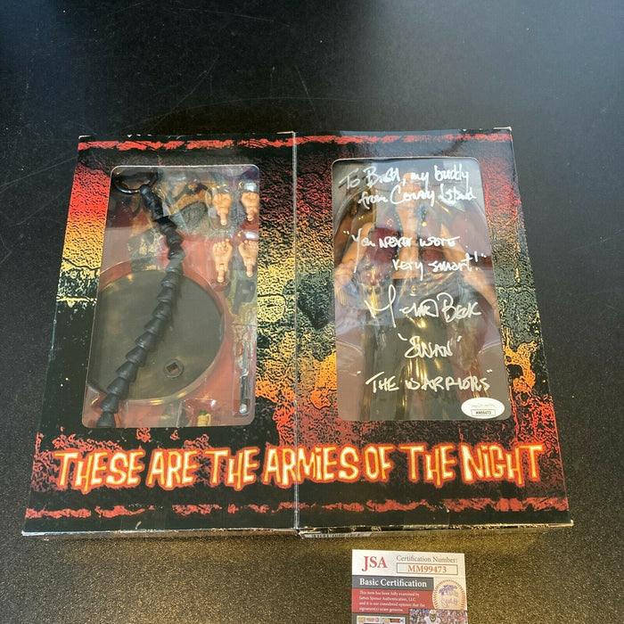 Michael Beck Signed The Warriors Action Figure MEZCO NIB JSA COA