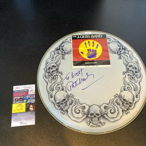 Peter Wolf Signed Autographed Drumhead JSA COA The J. Geils Band