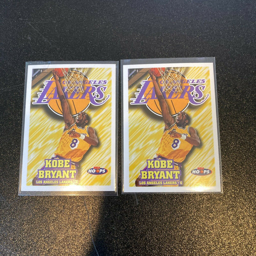 Lot Of 2 1997-98 Hoops Kobe Bryant #75 (2nd year) LOS ANGELES LAKERS