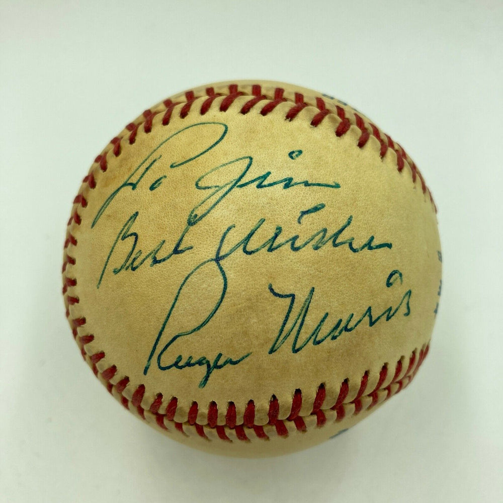 Mickey Mantle & Roger Maris Signed Baseball NY Yankees PSA/DNA #AI00261