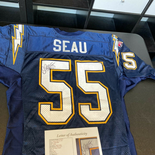 Junior Seau Signed Authentic Game Model San Diego Chargers Jersey With JSA COA