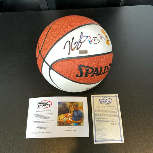 Kevin Durant Signed Autographed 2012 NBA Finals Basketball With Panini Hologram