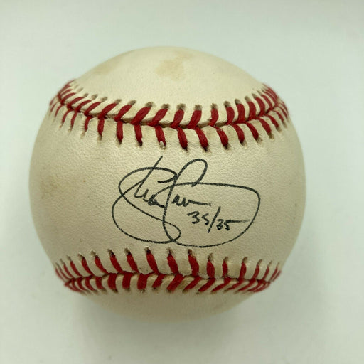 Shawn Green Signed Autographed Official National League Baseball