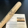 Mark Mcgwire 1987 AL Home Run King Rookie Signed Game Model Baseball Bat JSA COA
