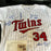 Harmon Killebrew Carew Minnesota Twins Legends Signed Kirby Puckett Jersey JSA