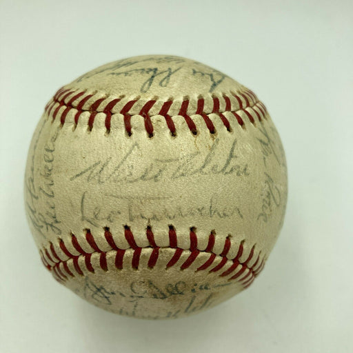 1963 Los Angeles Dodgers World Series Champs Team Signed Baseball Koufax PSA DNA