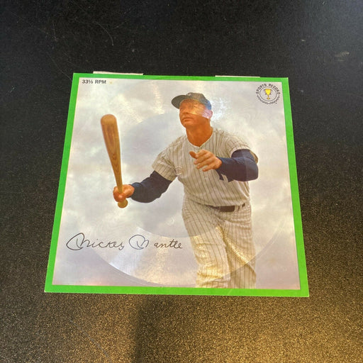 1964 Auravision 33 RPM Record Mickey Mantle HOF New York Yankees