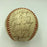Beautiful Vintage 1975 Boston Red Sox Champs Team Signed Baseball JSA COA