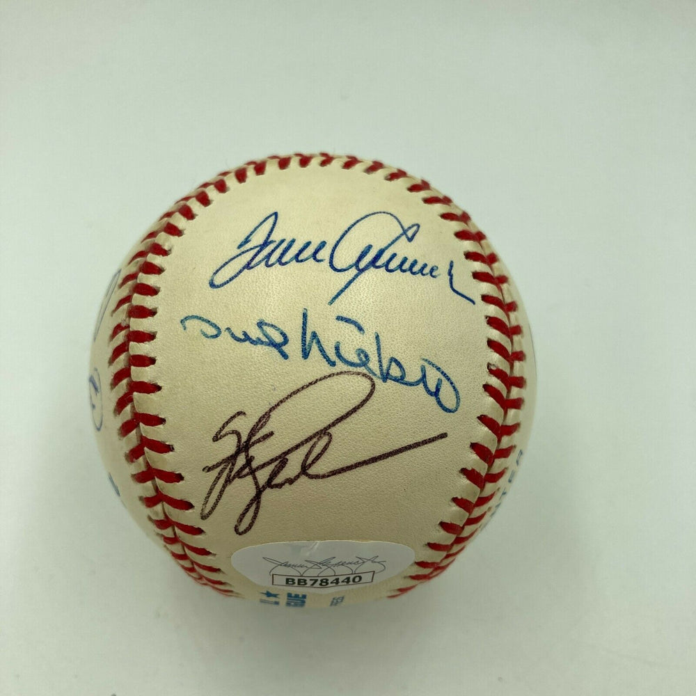 3,000 Strikeout Club Multi Signed Baseball Nolan Ryan & Tom Seaver JSA COA