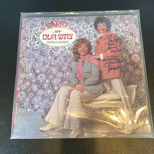 The Barry Sisters Signed Autographed Vintage LP Record