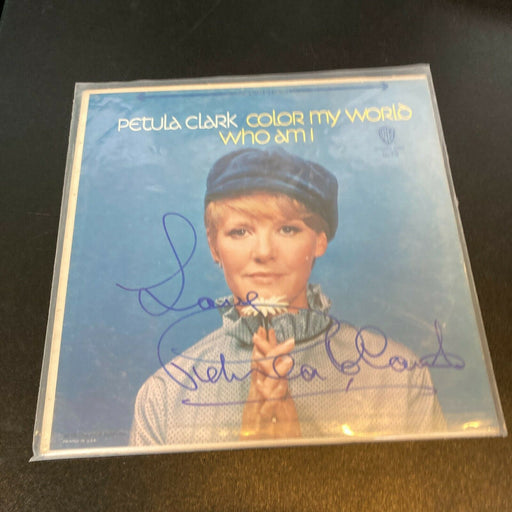 Petula Clark Signed Autographed Vintage LP Record
