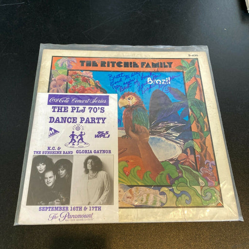 The Ritchie Family Signed Autographed Vintage LP Record