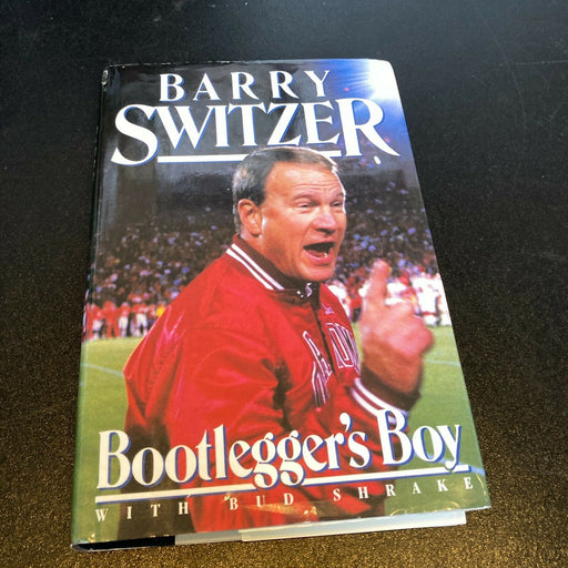 Barry Switzer Bootlegger's Boy Signed Autographed Book