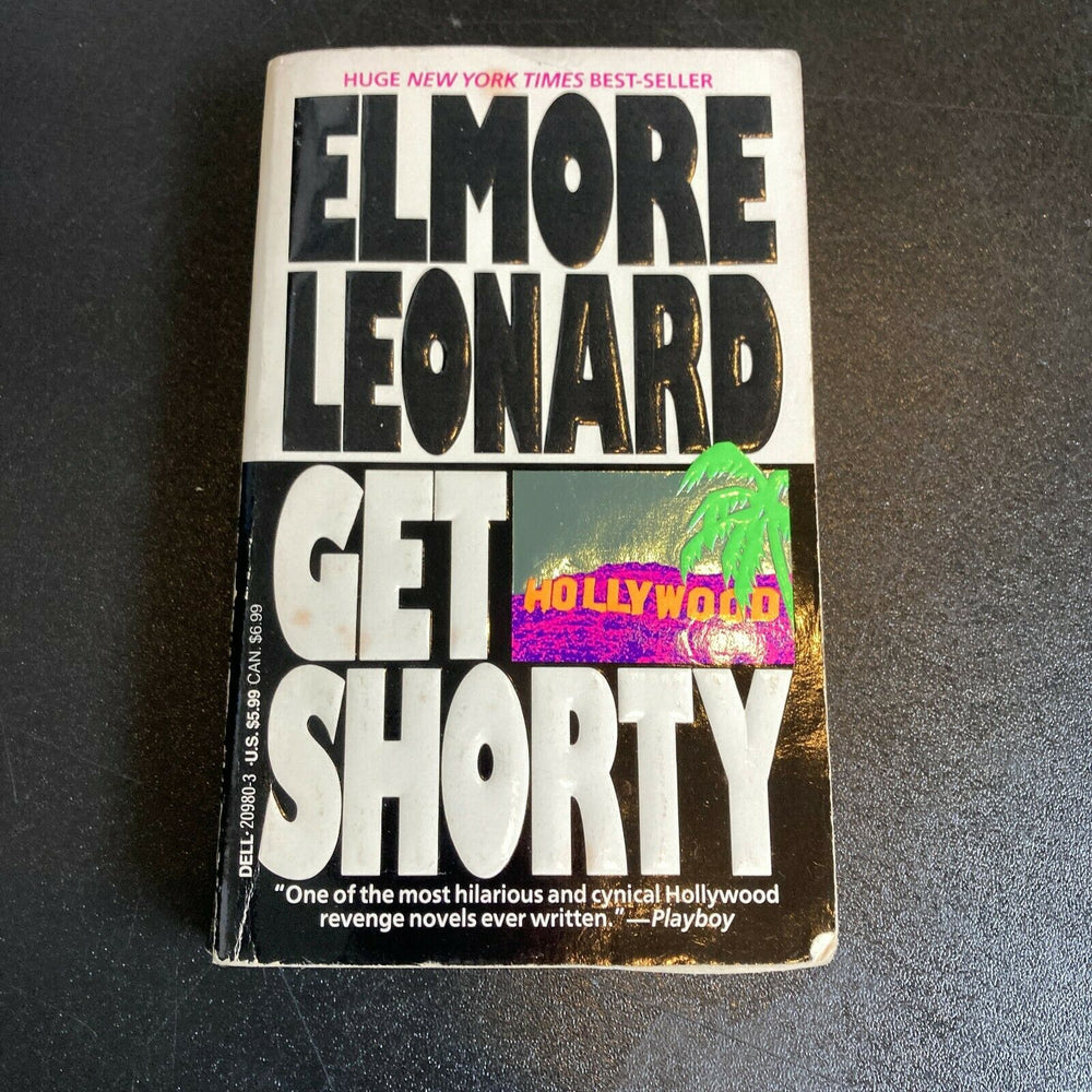 Elmore Leonard Get Shorty Signed Autographed Book Authentic