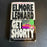 Elmore Leonard Get Shorty Signed Autographed Book Authentic