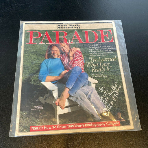 Leeza Gibbons Signed Autographed Vintage Magazine