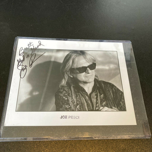 Joe Pesci Signed Autographed Vintage Photo