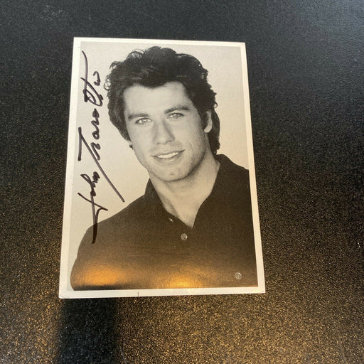 John Travolta Signed Autographed Vintage Photo