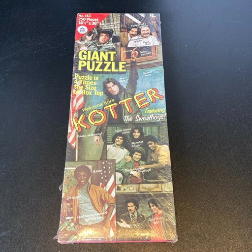 VINTAGE SEALED 1976 WELCOME BACK KOTTER PUZZLE HORSHACK TRAVOLTA SWEATHOGS