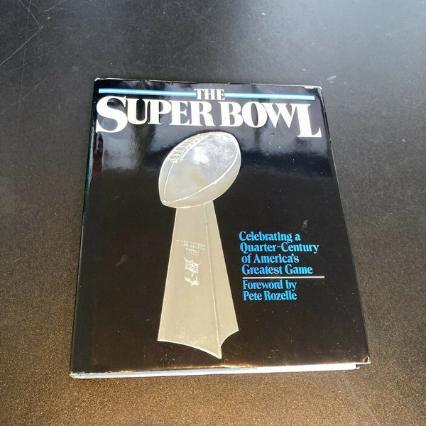 Lynn Swann Signed Autographed NFL The Super Bowl Large Book