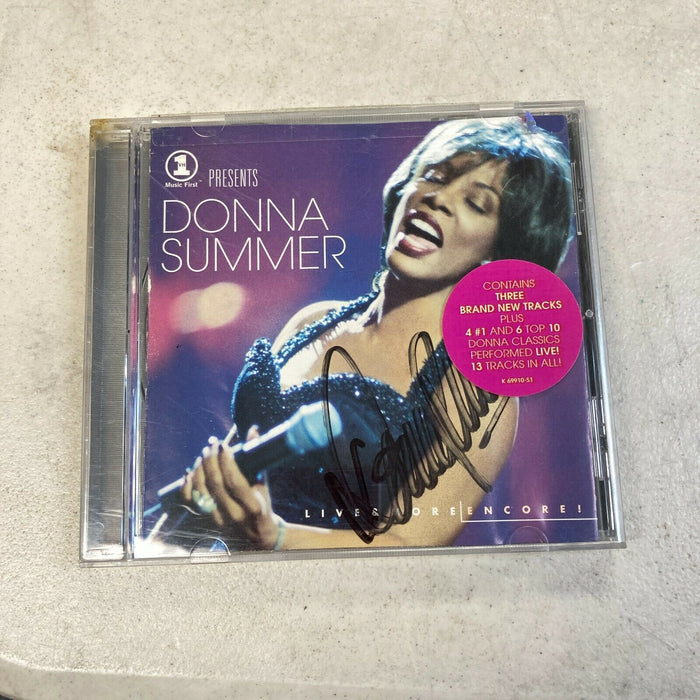 Donna Summer Signed Autographed Music CD