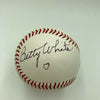 Betty White Signed Autographed Official Major League Baseball Celebrity JSA COA