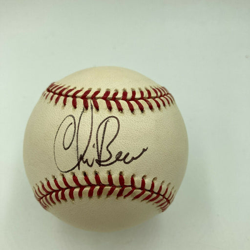 Chris Berman Boomer Espn Signed Official Major League Baseball JSA COA