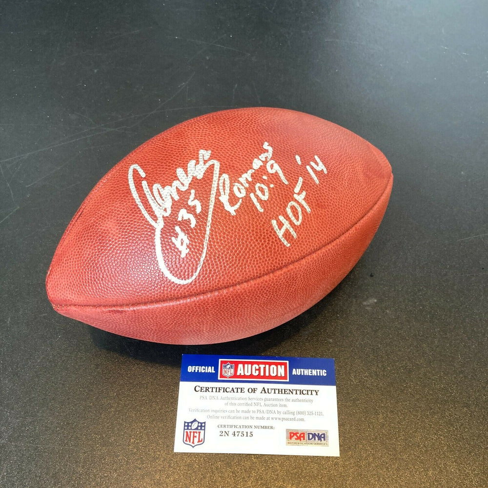 Aeneas Williams HOF 2014 Signed Wilson Official NFL Football PSA DNA COA