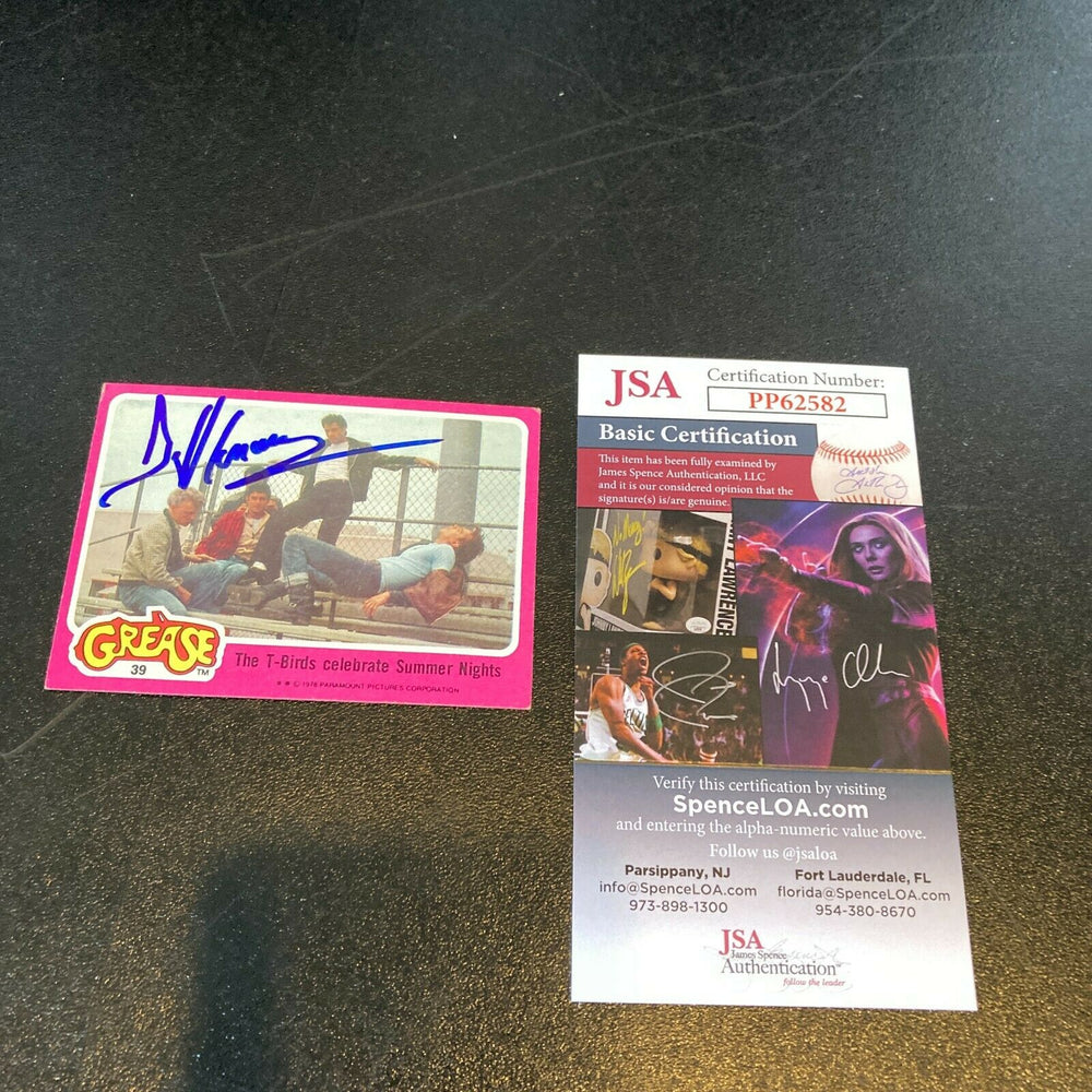 Jeff Conaway Signed Autographed Grease 1978 Paramount Trading Card JSA COA