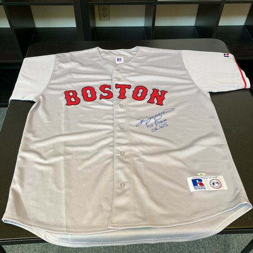 Tim Wakefield First Pitch 2004 World Series Signed Boston Red Sox Jersey Tristar
