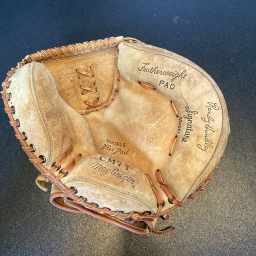 Randy Hundley Vintage 1960's Macgregor Game Model Baseball Glove Catchers Mitt