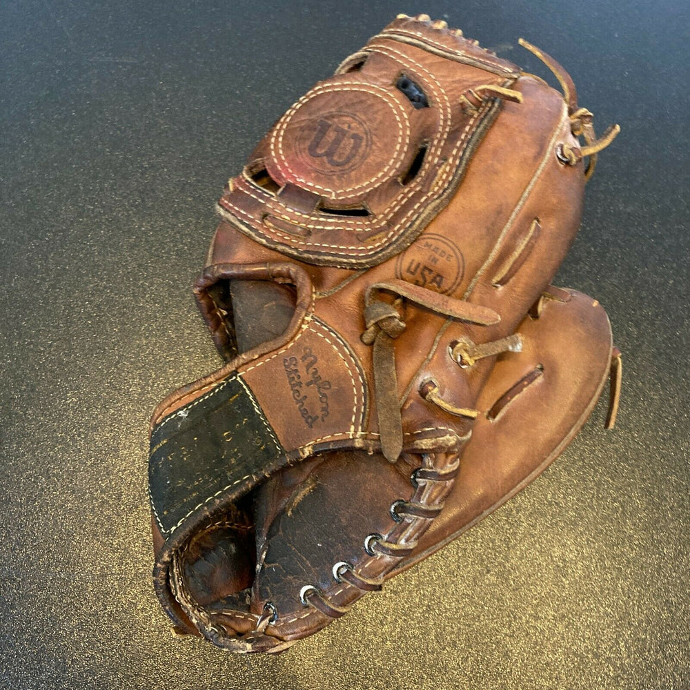 Vintage 1960's Wilson Game Model Baseball Glove Mitt