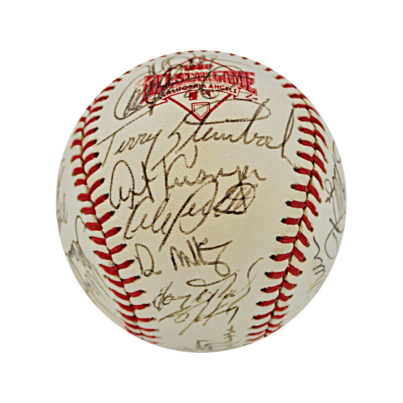 1989 All Star Game Team Signed Baseball Bo Jackson Kirby Puckett Ripken JSA COA