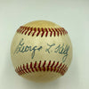George Kelly Single Signed Baseball HOF Rare Ballpoint Signature JSA COA