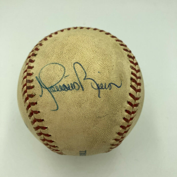 Mariano Rivera Signed Game Used Major League Baseball With JSA COA