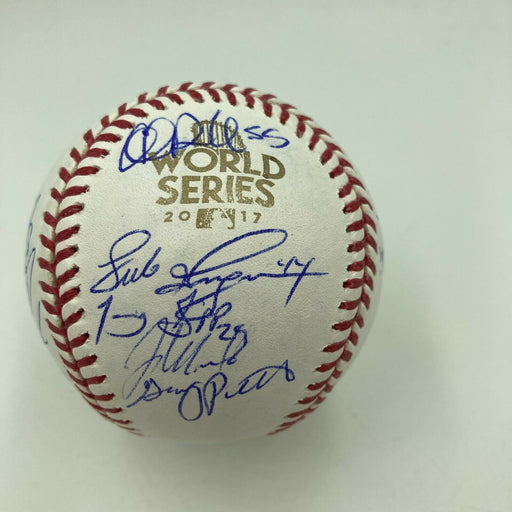 2017 Houston Astros World Series Champs Team Signed W.S. Baseball PSA DNA COA