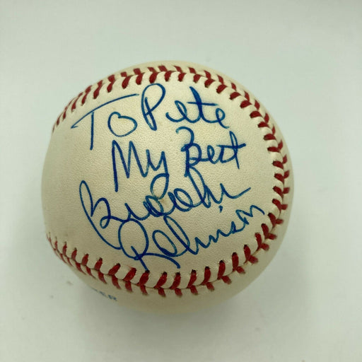 Brooks Robinson Signed Official American League Baseball