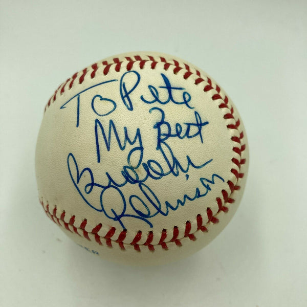 Brooks Robinson Signed Official American League Baseball