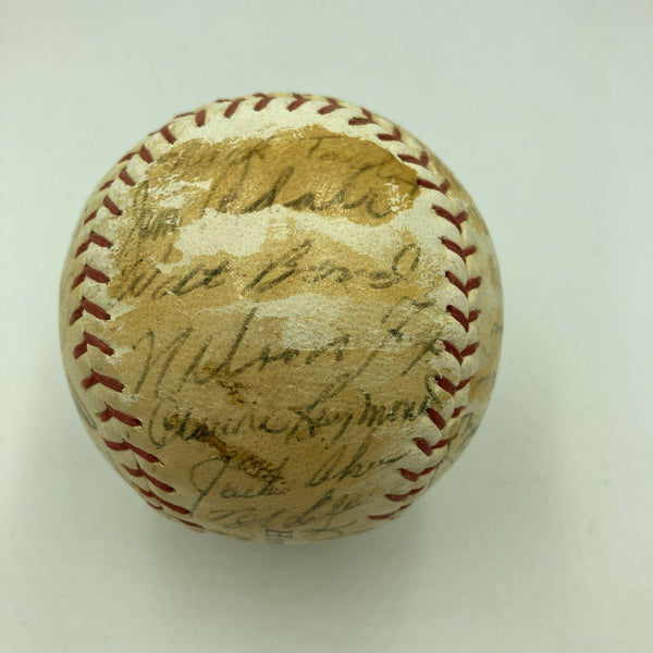 Nellie Fox 1964 Colts 45's VS Oakland Athletics A's Team Signed Baseball