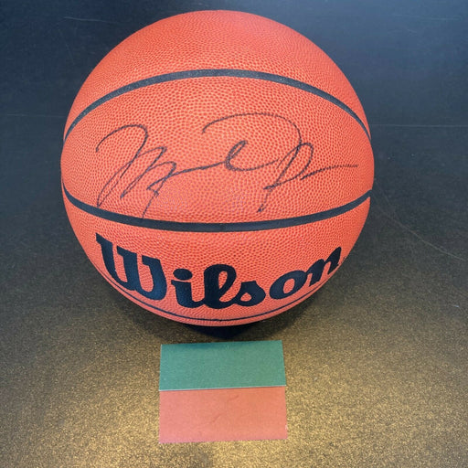 Michael Jordan Signed Autographed Basketball Upper Deck UDA & JSA COA