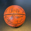 2017-18 New York Knicks Team Signed Spalding NBA Game Basketball Fanatics Holo