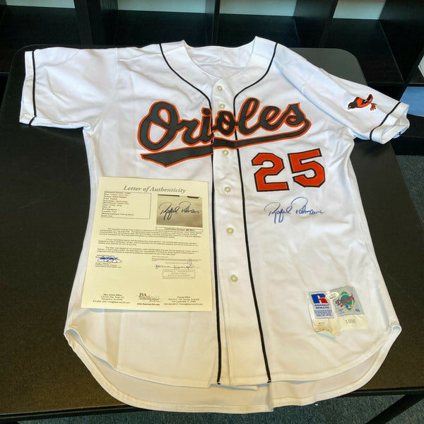 1996 Rafael Palmeiro Signed Game Used Baltimore Orioles Jersey With JSA COA