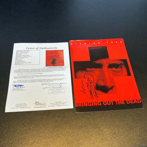 Keith Richards Signed Paramount Program With JSA COA
