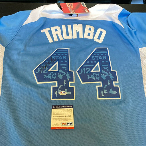 Mark Trumbo Signed Authentic 2012 All Star Game Angels Jersey PSA DNA COA