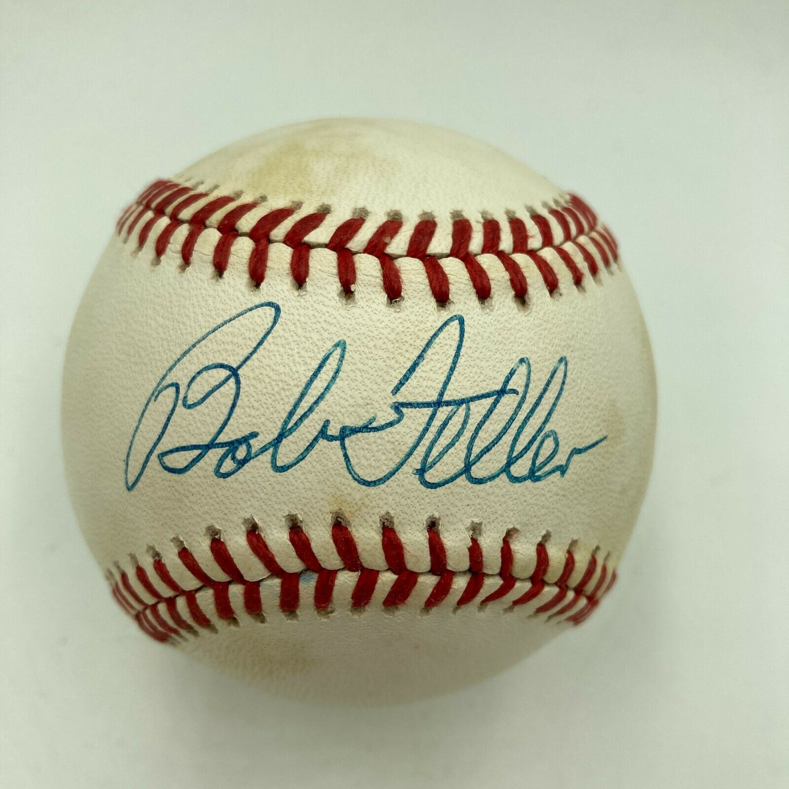 Bob Feller Signed MLB Official American League Baseball JSA