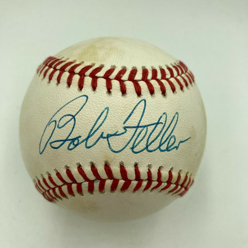 Bob Feller Signed Autographed American League Baseball JSA COA