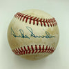 Duke Snider Signed Vintage National League Baseball JSA COA